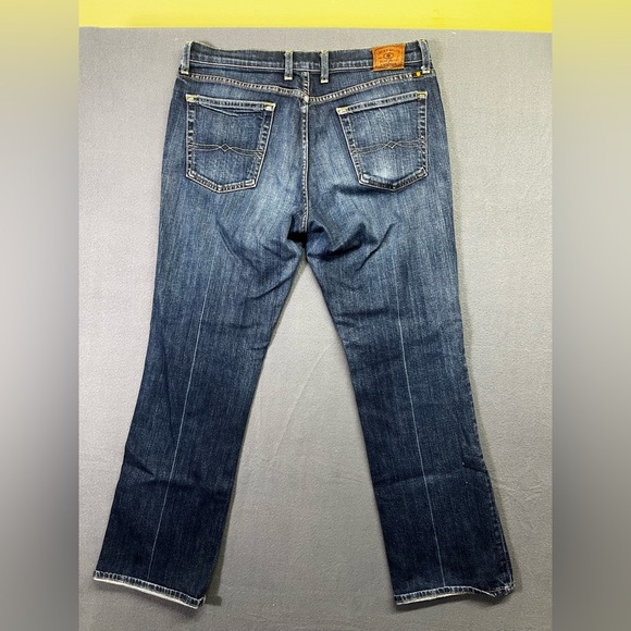 Lucky Brand Classic Rider Bootcut Jeans Womens 12/31  Blue Denim Y2K 90s 1521 - Picture 8 of 10